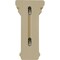 Ekena Millwork 6"W x 6 3/4"D x 12"H Large Woodruff Wood Corbel, Rubberwood CORW06X06X12WFRW - alternate 3